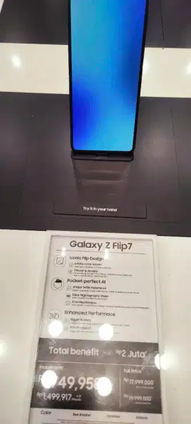 Samsung Galaxy Z Flip7 12/256 CICILAN FREE 2X ANGSURAN