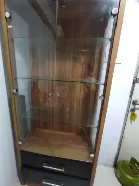 Lemari kayu 2 pintu