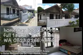 Homestay Keluarga Jogja Lebaran UGM Pl Bulanan Harian Mingguan Las 2KT