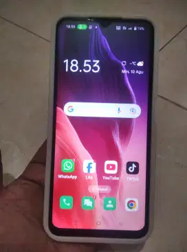 oppo A17K ram 7/64 Normal mulus blom perna bongkar kelengkapan ada