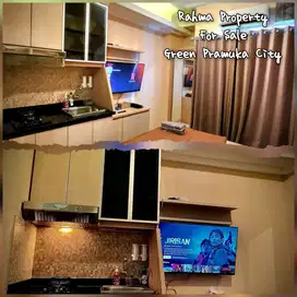 Jual BU!Orchid Studio Furnish Cakep View Toll Timur Green Pramuka City