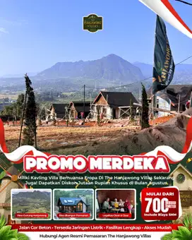 PROMO AGUSTUS DISKON 10 JUTA - TANAH KAVLING THE HANJAWONG VILLAS SHM