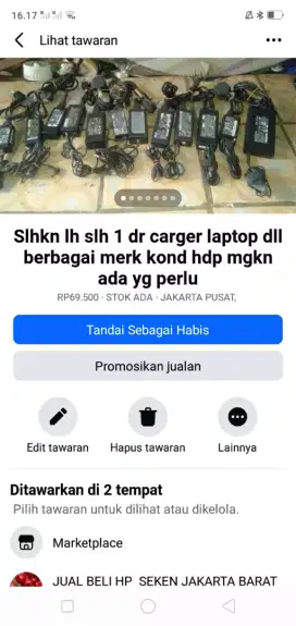 Slhkn plh slh 1 dr carger serba guna kond hdp mgkn ada yg perlu murah2