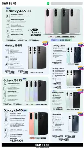 Samsung A56 series