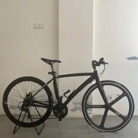 Sepeda Dopple Ganger Hybrid modif ala Fixie