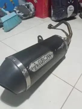 Knalpot Arrow Hitam For PCX