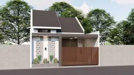 DI JUAL RUMAH MODERN 3 KAMARTIDUR  DI TINGKIR SALATIGA