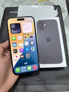 Iphone 16 Plus 128 GB Fullset Garansi IBOX 1 Tahun, mulus seperti baru