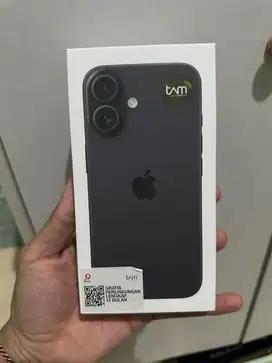 Iphone 16 128GB NEW SEGEL RESMI BLACK