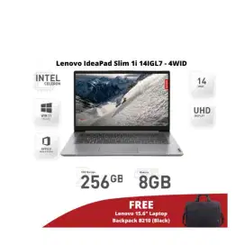 Lenovo IdeaPad Slim 1i 14IGL7 Second RAM 8GB SSD 256GB