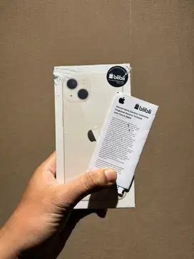 iPhone 13 128 GB Starlight Garansi Resmi GDN / iBox Brand New