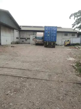 Sewa Gudang Siap Pakai 600m² – Akses Mudah Kontainer 40ft, Tangerang