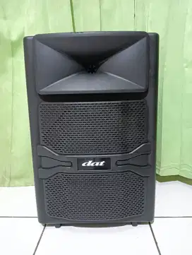 Speaker Karaoke Bluetooth 12 inchi merek DAT