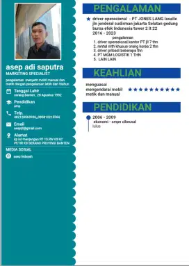 Cari pekerjaan sebagai driver