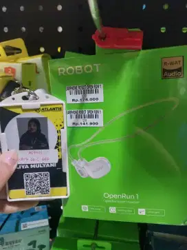 EARPHONE ROBOT OPEN RUN 1 | ATLANTIS DAHSYAT