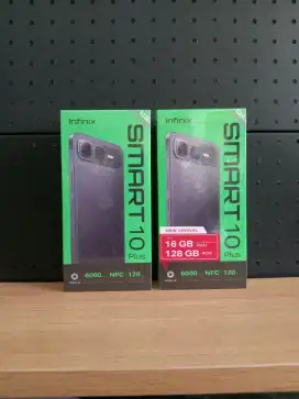 [ fast respon wa ] Infinix Smart 10+ NFC 8+8/128 Garansi resmi 1thn
