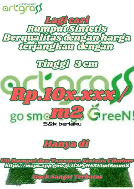 Rumput Sintetis Promo