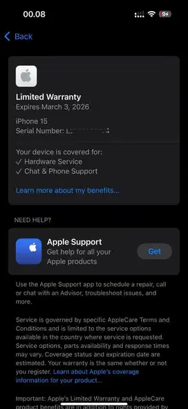 iPhone 15 128gb DIJUAL