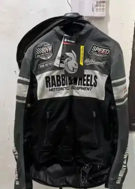 Jaket motor bikers Rabbit and wheels  GREY size XL Protector