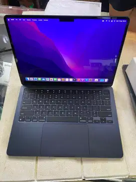 Macbook air m2 13 inch ram 8 ssd 256 ex inter bh 100 cc 1 mulus