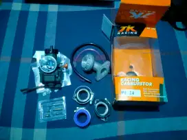 Karbu TK Racing PE 24 + Manipol Putar + Karet Manipol & Klem