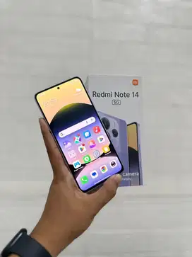 Xiaomi Note 14 5G ram 8+4/256 GB Fullset baru 3 minggu pakai