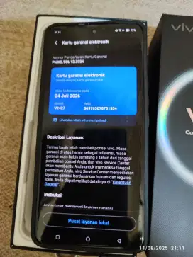 Vivo v50 12/256 warna blue
