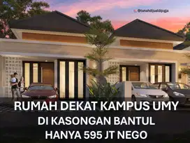 Rumah Dijual dekat Kampus UMY di Kajen Kasongan Proses Bangun