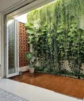 Jasa pembuatan taman rumah indoor cantik