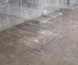 Kandang Besi Umbaran Ayam besar ( 2 buah)