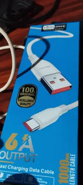 FAST Charging Data Cable 6 A Output Tyoe C Gratis