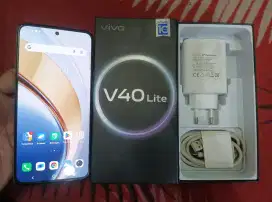 Vivo V40 Lite  8 128  Mulus  Full Set  Resmi Vivo