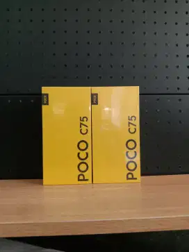[ fast respon wa ] Poco C75 NFC 6/128 Garansi resmi 15bln