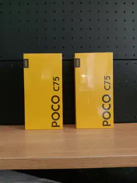 [ fast respon wa ] Poco C75 NFC 8/256 Garansi resmi 15bln