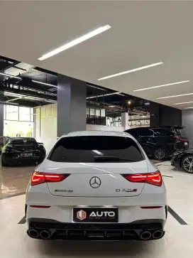 Mercy CLA45S Shooting Brake 2025 Putih B9GRR Nik 2023 Wagon Estate