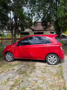 Nissan March 2012 ATAS NAMA SENDIRI, KM 75rb Pajak Panjang Siap Pakai