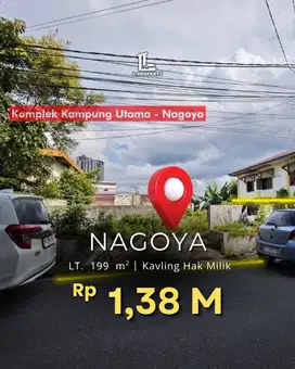 KAVLING SIAP BANGUN HAK MILIK DI PUSAT KOTA NAGOYA!