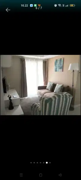 DISEWAKAN 6 BULAN Apartemen THE WAVE 2 Kamar furnish