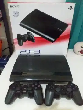 PS3 superslim baru 4 bulan, bs barter hp