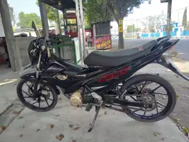 Satria fu 2014 bpkb only plat 25 tt bt matic