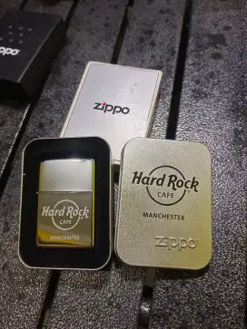 Zippo hard rock manchester box plat