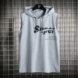 Kaos Singlet Hoodie Super