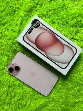 iphone 15plus 128gb pink resmi