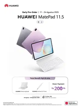 READY HUAWEI MATEPAD 11.5 2025 PAPERMATE EDITION FREE STYLUS HUAWEI