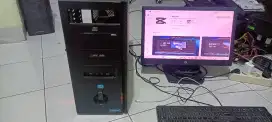 Dijual CPU AMD RYZEN 3  2200, Memori 8GB, VGA NIVIDIA  GT730 SSD 128GB