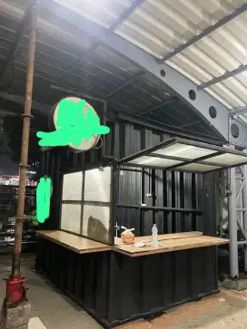 Booth kontainer bekas murah nego