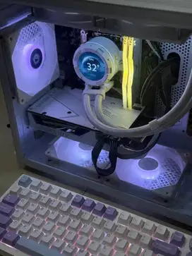 PC render & game dijual satu set