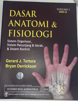 FISIOLOGI TORTORA BUKU KEDOKTERAN JILID 1&2