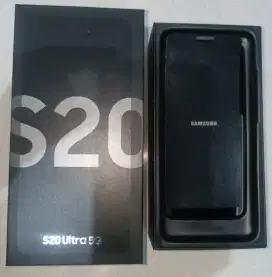 Samsung S20 Ultra LTE 5G 12/128 GB fullset, lengkap