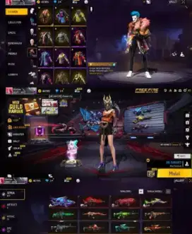 Dijual akun free fire murah terpercaya